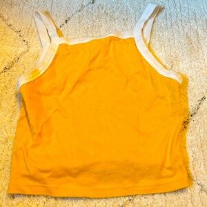 Yellow Forever 21 Tank Top